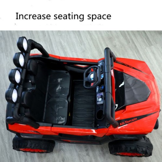 Big size double seat kids electric car